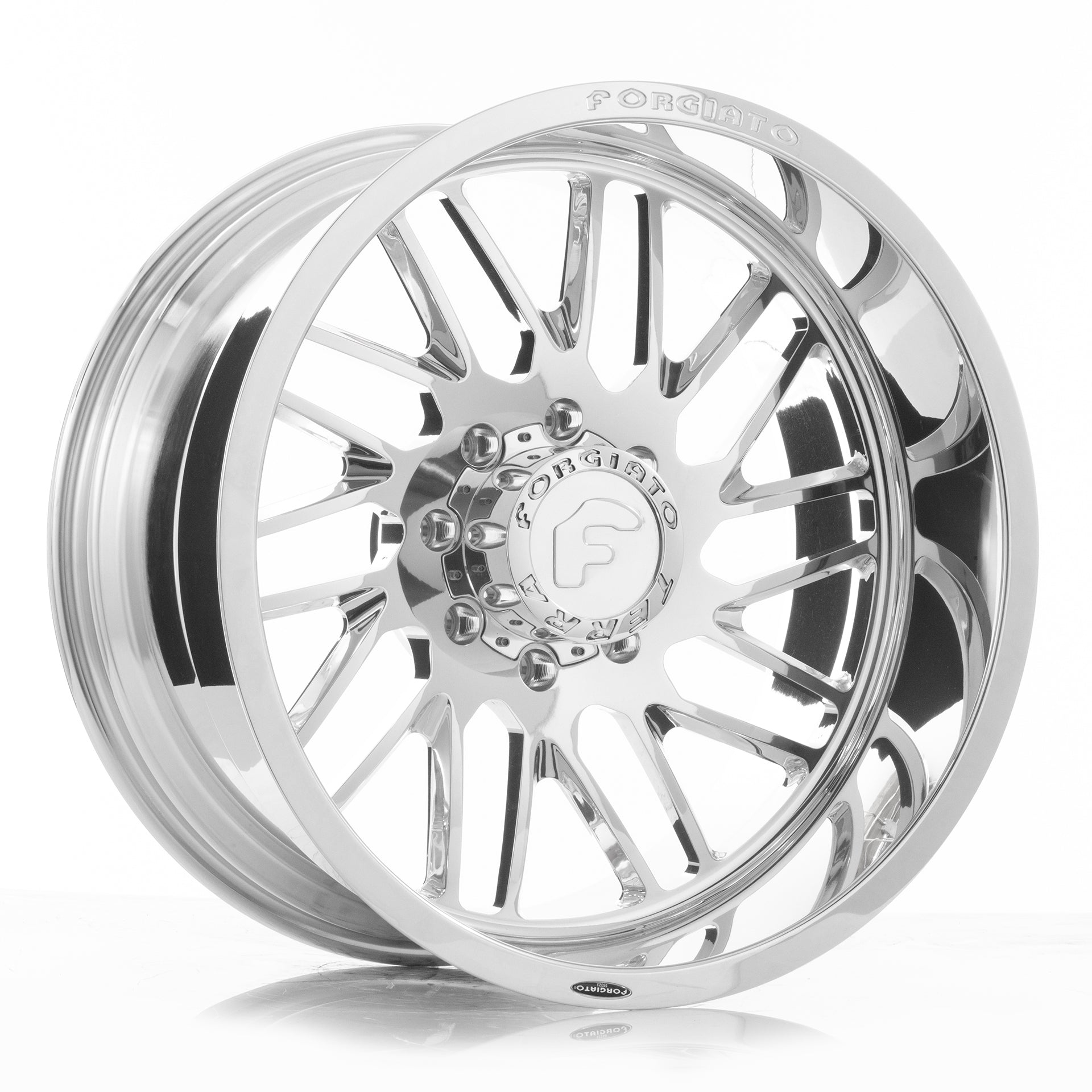 22x12 Set of 4 Forgiato Ventaglio-T for Ford F250 (Terra Forging) - Wheels | Rims