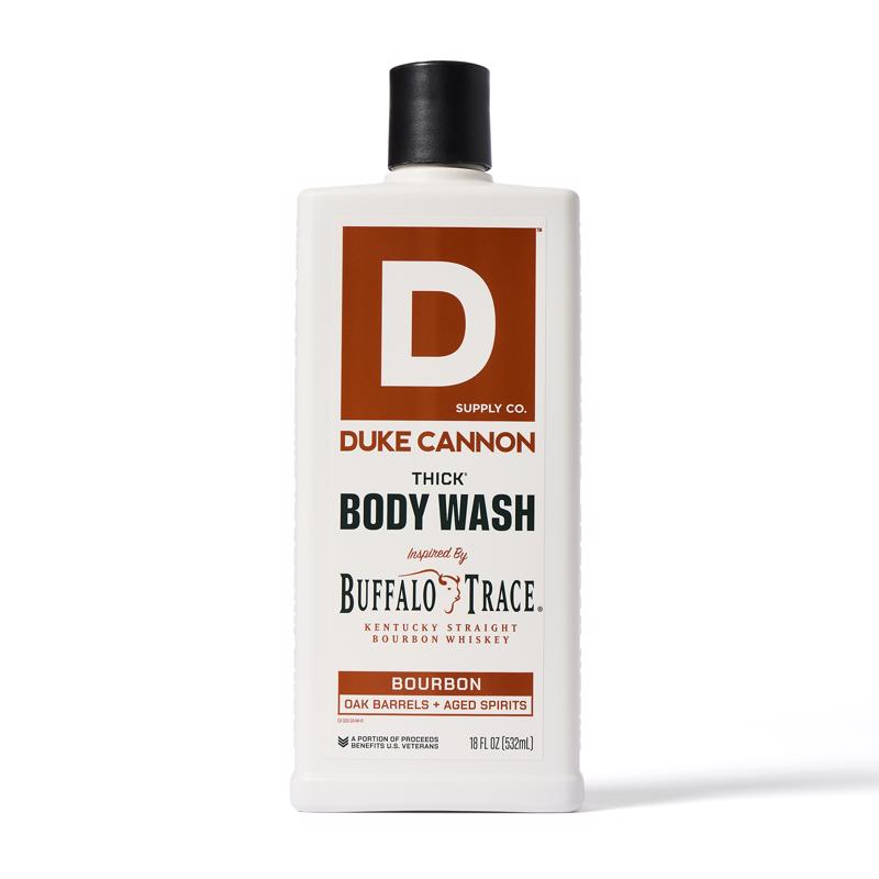 Duke Cannon Bourbon Oak Barrels + Aged Spirits Scent Body Wash 17.5 oz 1 pk
