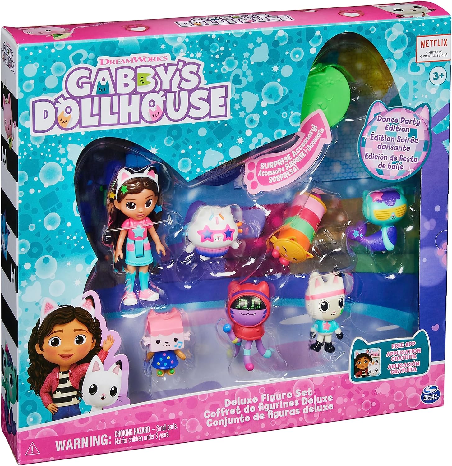 Gabby’s Dollhouse Dance Party Theme Figure Set