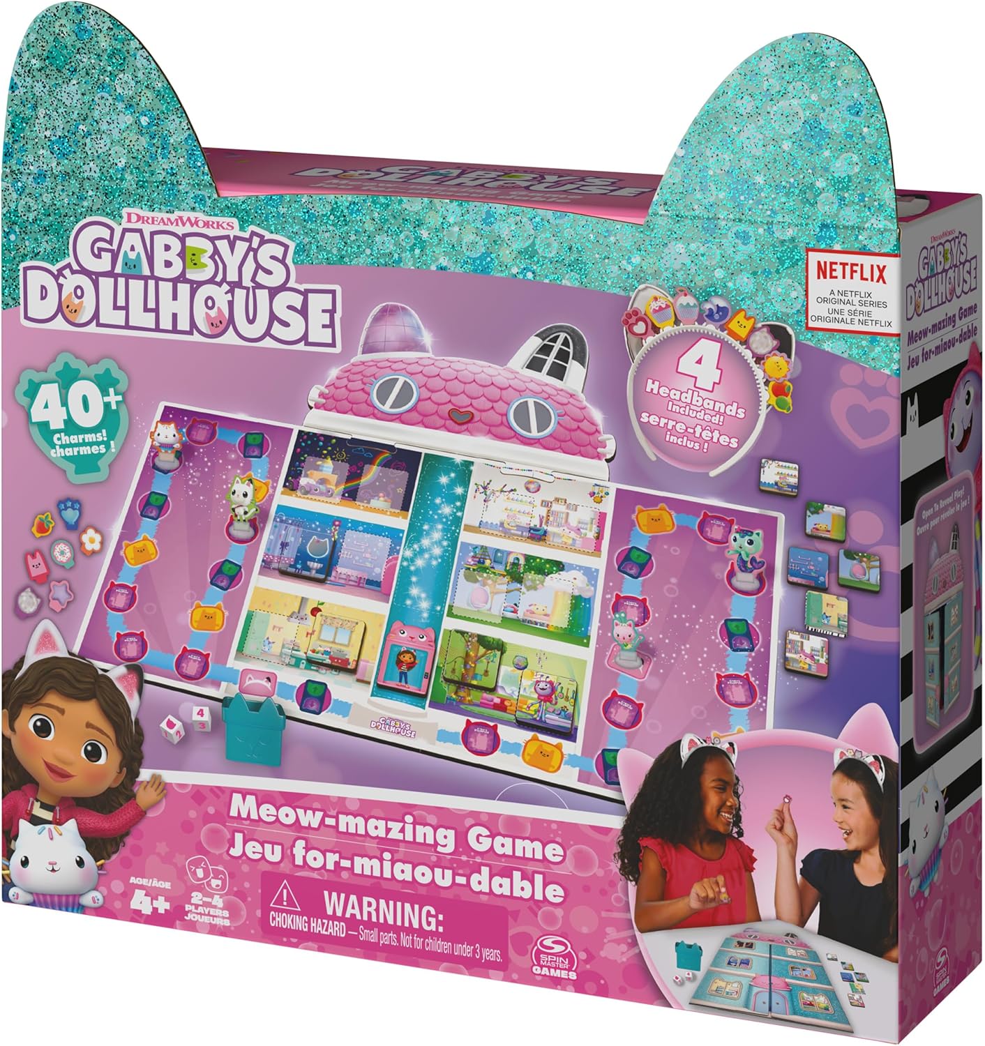 Gabby’s Dollhouse Meow-Mazing Board Game