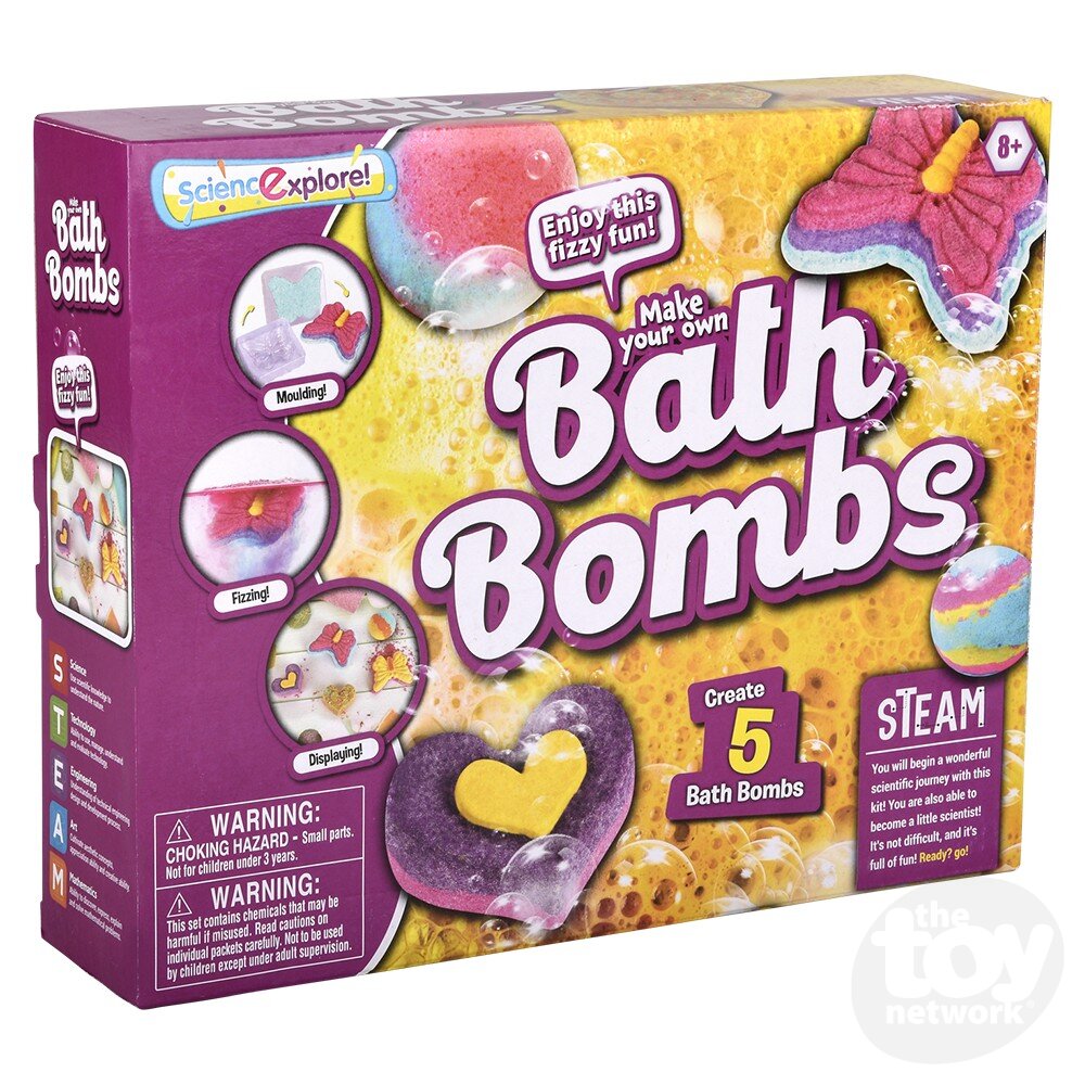Edu-Stem Bath Bomb Science Kit