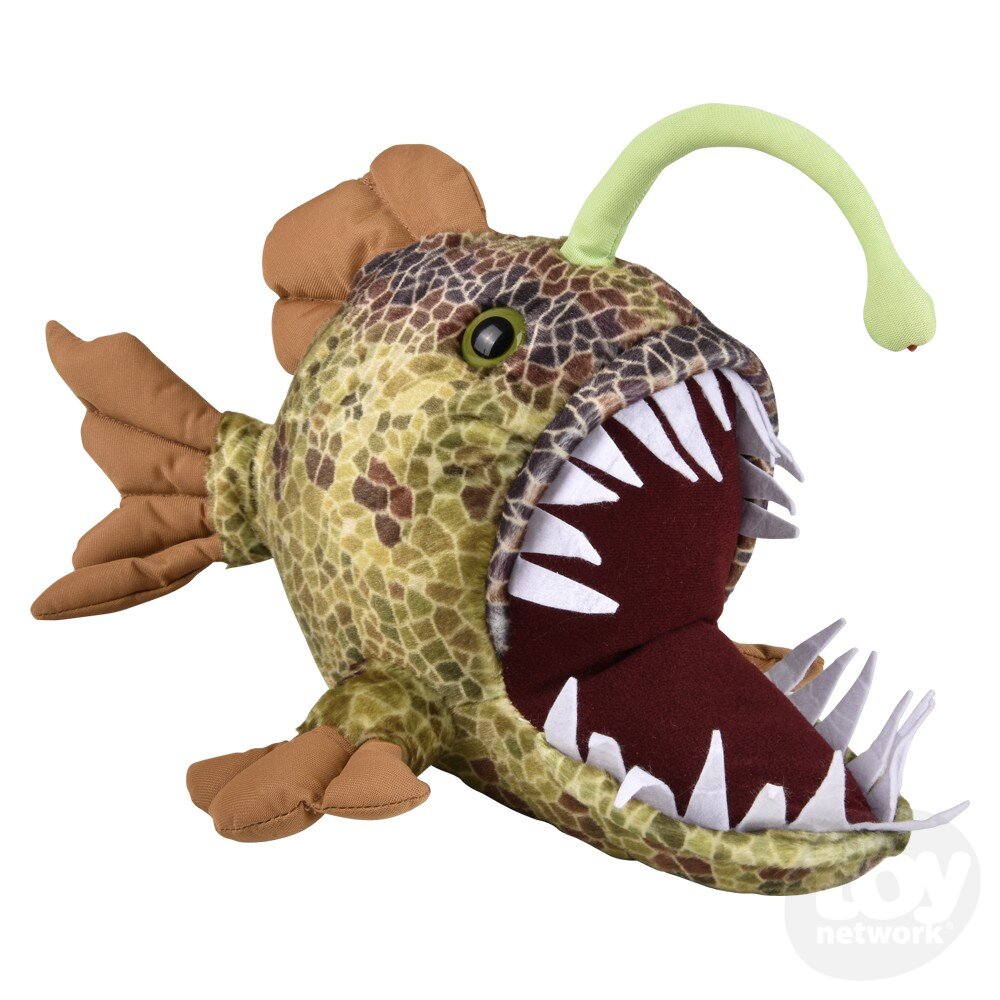 11.5" Animal Den Anglerfish Plush
