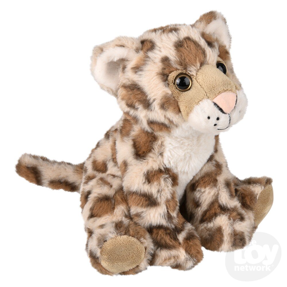 8" Animal Den Leopard Plush