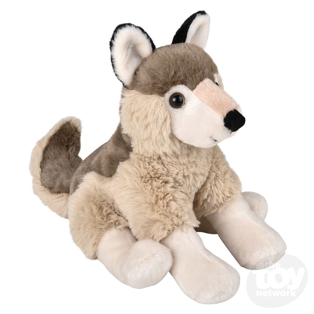 8" Animal Den Wolf Plush