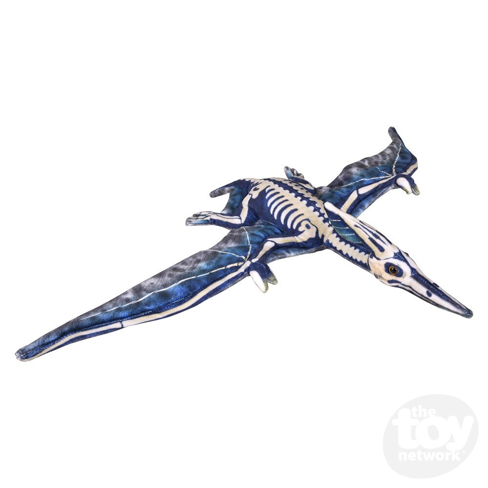 15" Fossil Print Pterosaur Plush