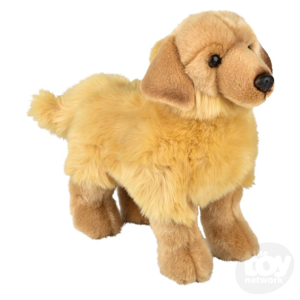 12" Heirloom Standing Golden Retriever Plush
