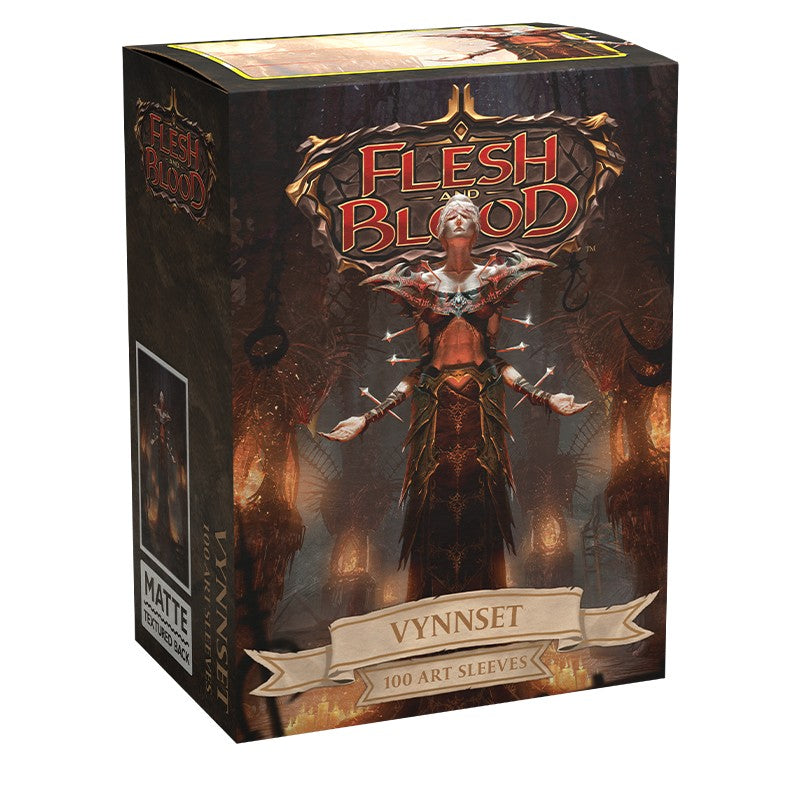 Dragon Shield Sleeves: Standard Brushed Art Flesh and Blood - Vynnset 100CT