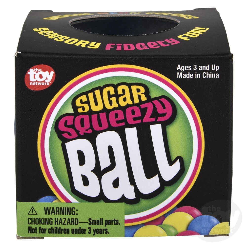 Squeezy Sugar Ball 2.5" (Sold Separately)