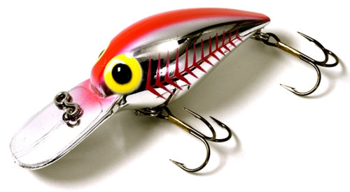 Brad's Wiggler Series Wiggler Silver W/ Fluorescent Orange