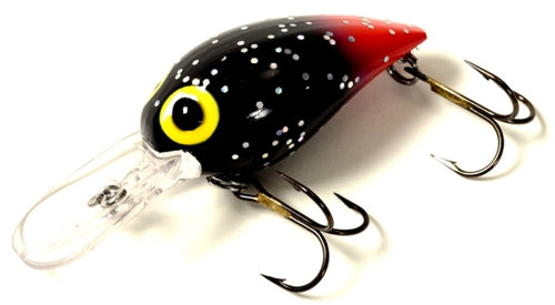 Brad's Wiggler Series Wiggler Black/Silver Flake/Red Tail