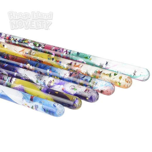 12" Jumbo Spiral Glitter Wand