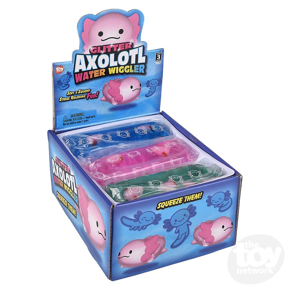 Jumbo Axolotl Water Wiggler 5" (Sold Separately)