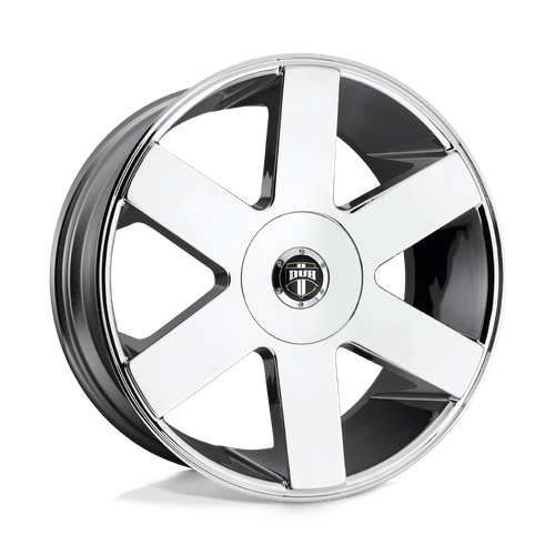 DUB 1PC S115 BALLER 24X10 20 5X127/5X5.0 CHROME PLATED