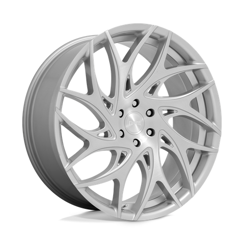 DUB 1PC S261 G.O.A.T. 24X10 25 5X139.7/5X5.5 Silver Brushed Face