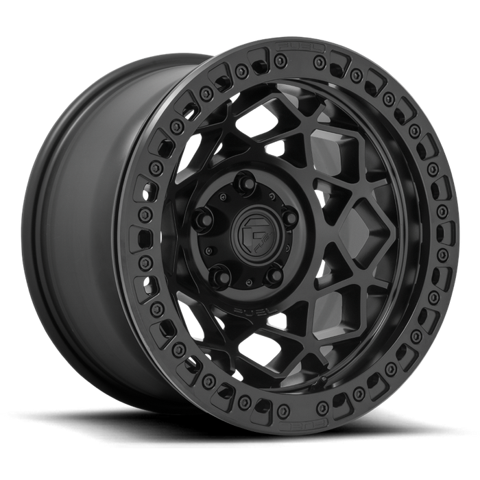 Fuel 1PC D120 UNIT BEADLOCK 17X9 -15 6X139.7/6X5.5 Blackout