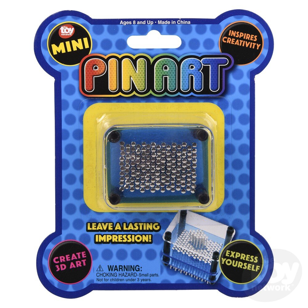 Mini Pin Art Game 2.33"x1.75" (Sold Separately)