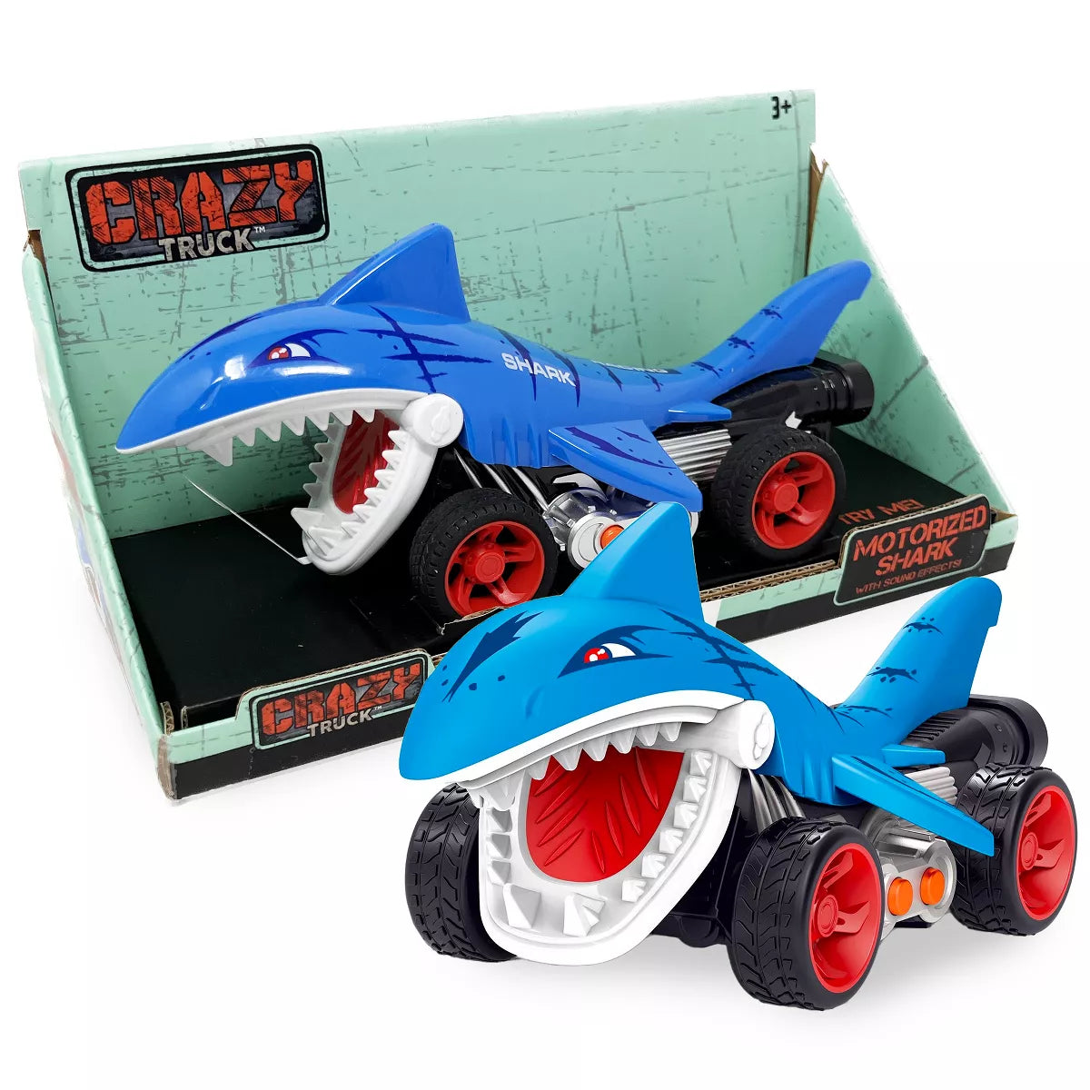 Crazy Truck Motorized Shark Toy
