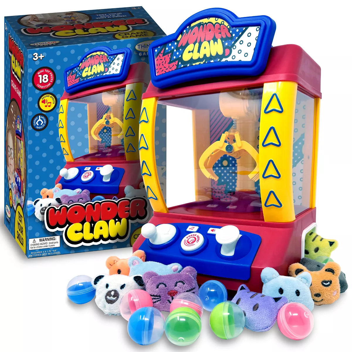 Wonder Claw Crane Machine Game