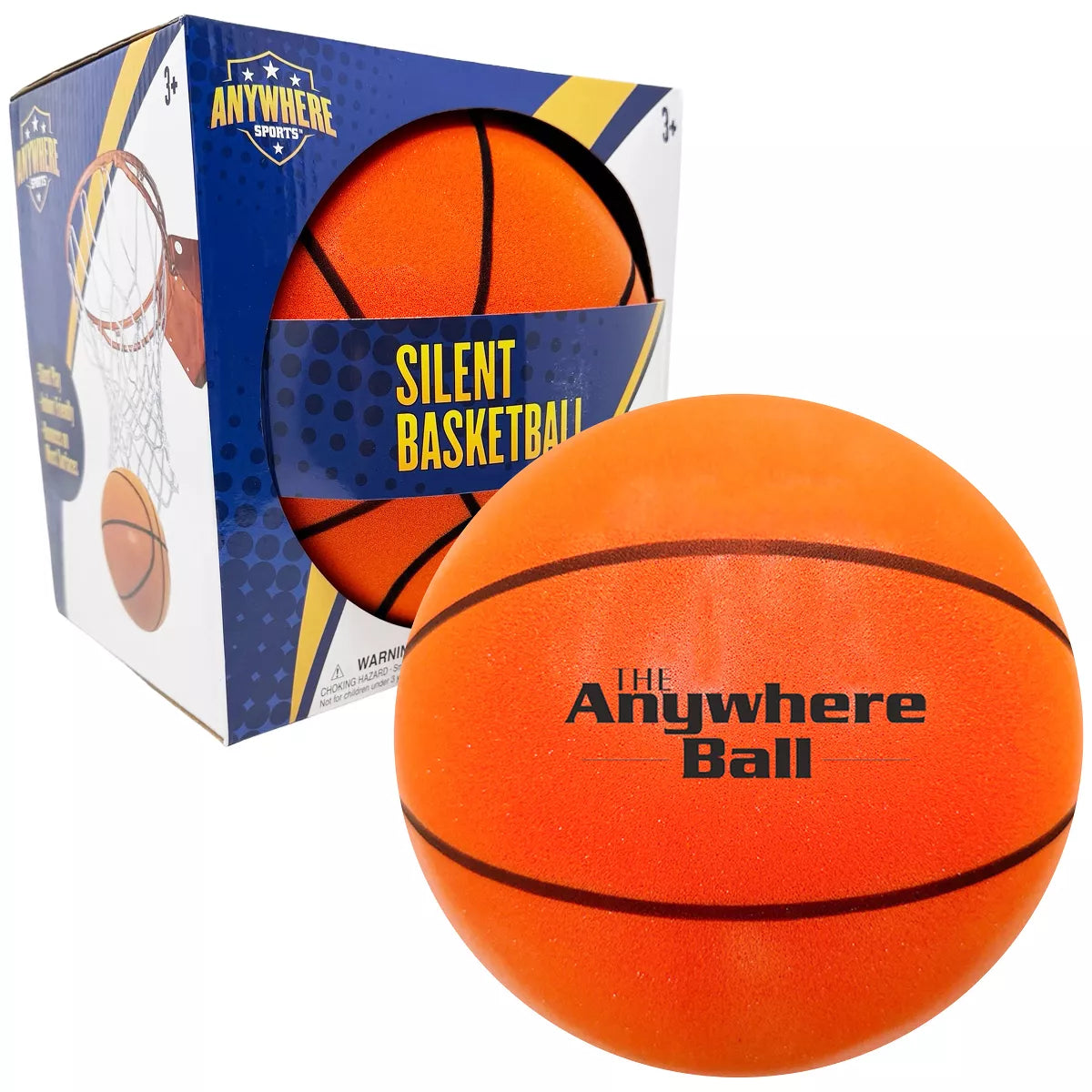 Anywhere Sports: Silent Basketball - 9.5"