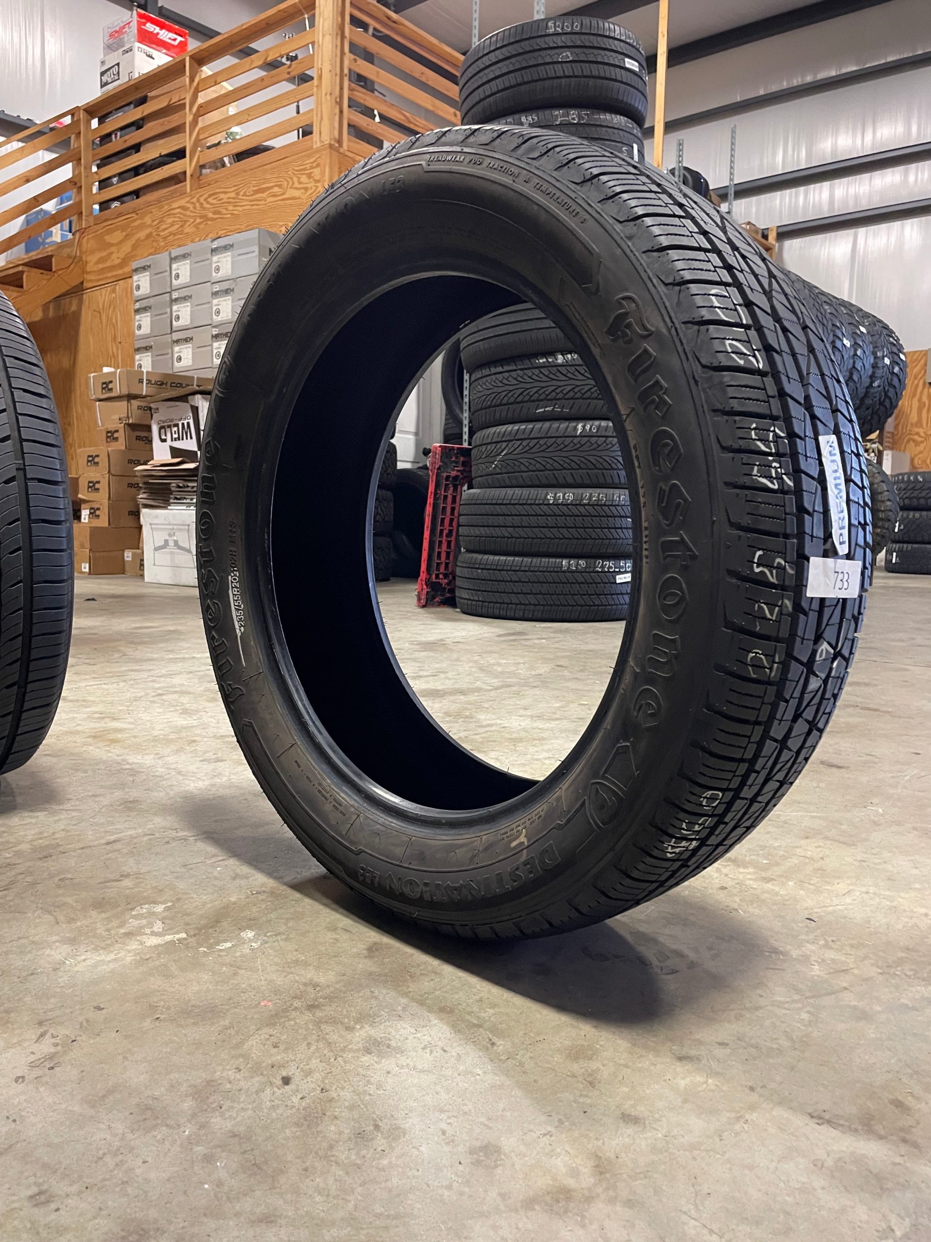 SINGLE 235/55R20 Firestone Destination LE3 102 H SL - Premium Used Tires