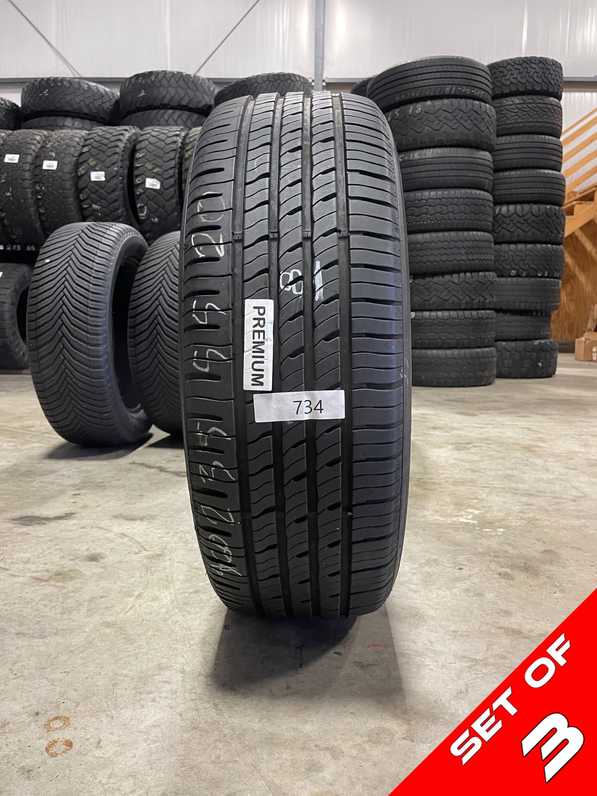 SET OF 3 235/55R20 Nexen Nfera RU5 (suv) 105 V XL - Premium Used Tires