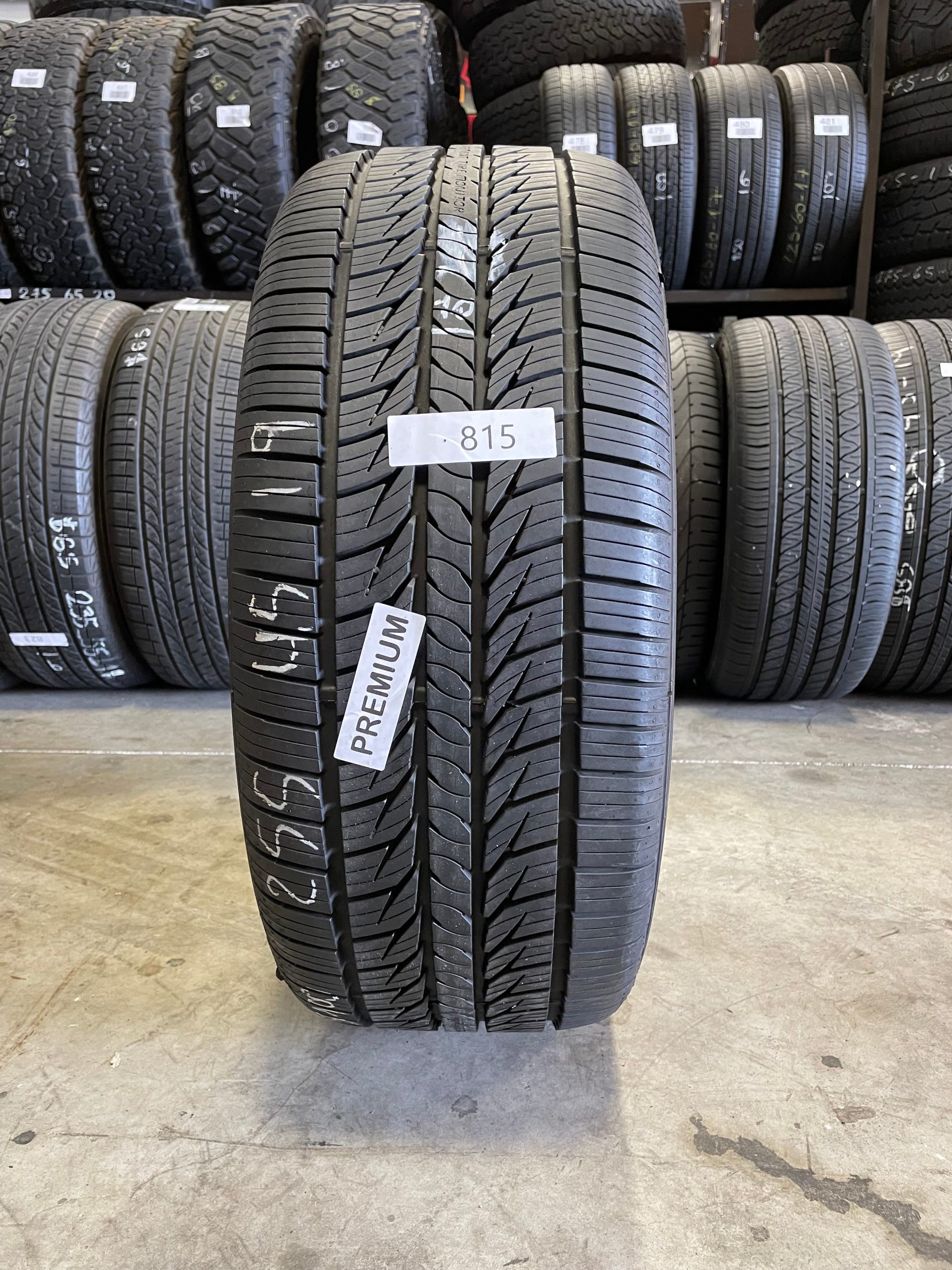 SINGLE 255/45R19 General Altimax RT43 104 V XL - Premium Used Tires