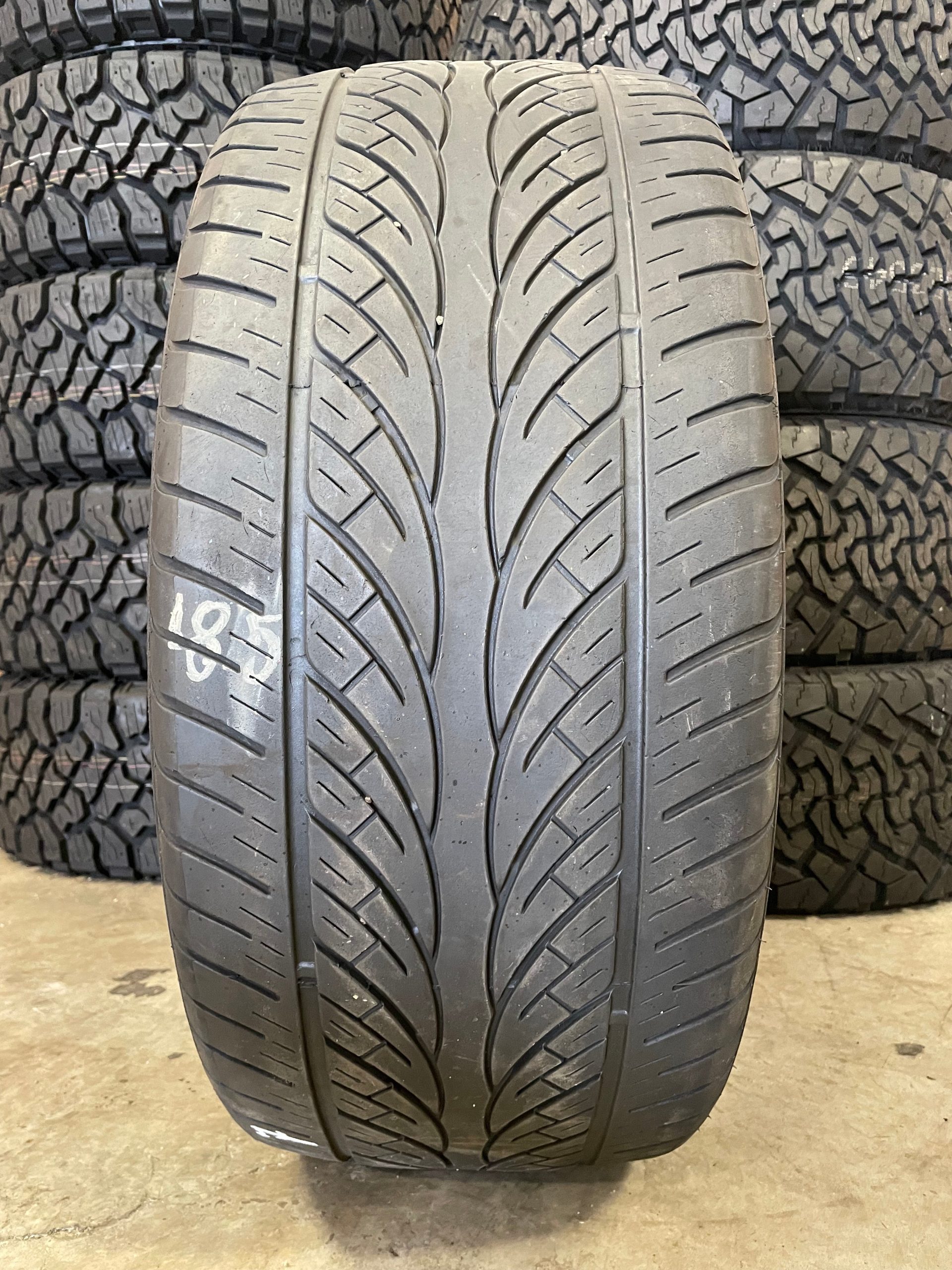 SINGLE 295/30R26 Zenna Argus-UHP 107 W XL - Used Tires