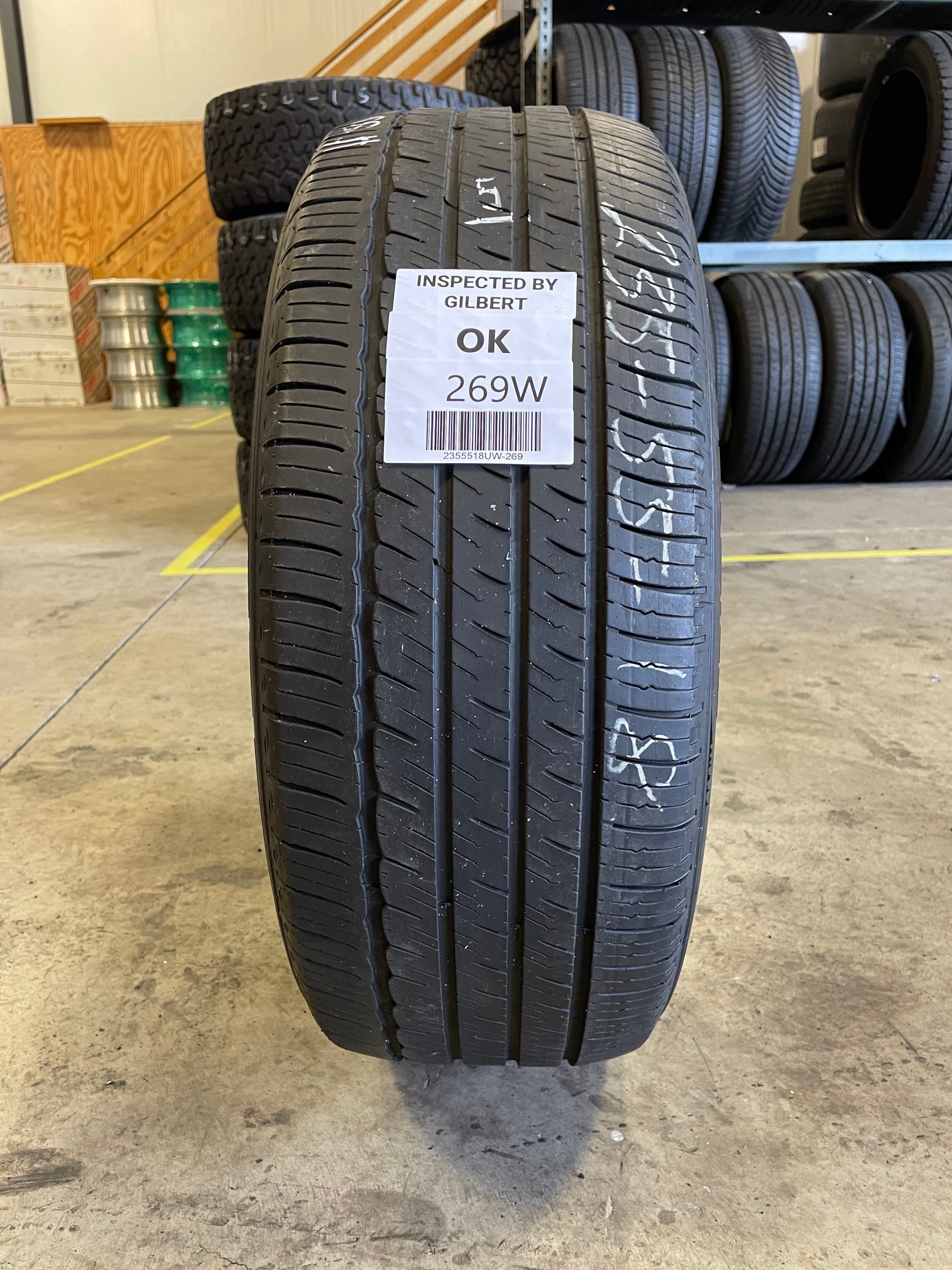 SINGLE 235/55R18 Michelin Primacy mxm4 100 V SL - Used Tires
