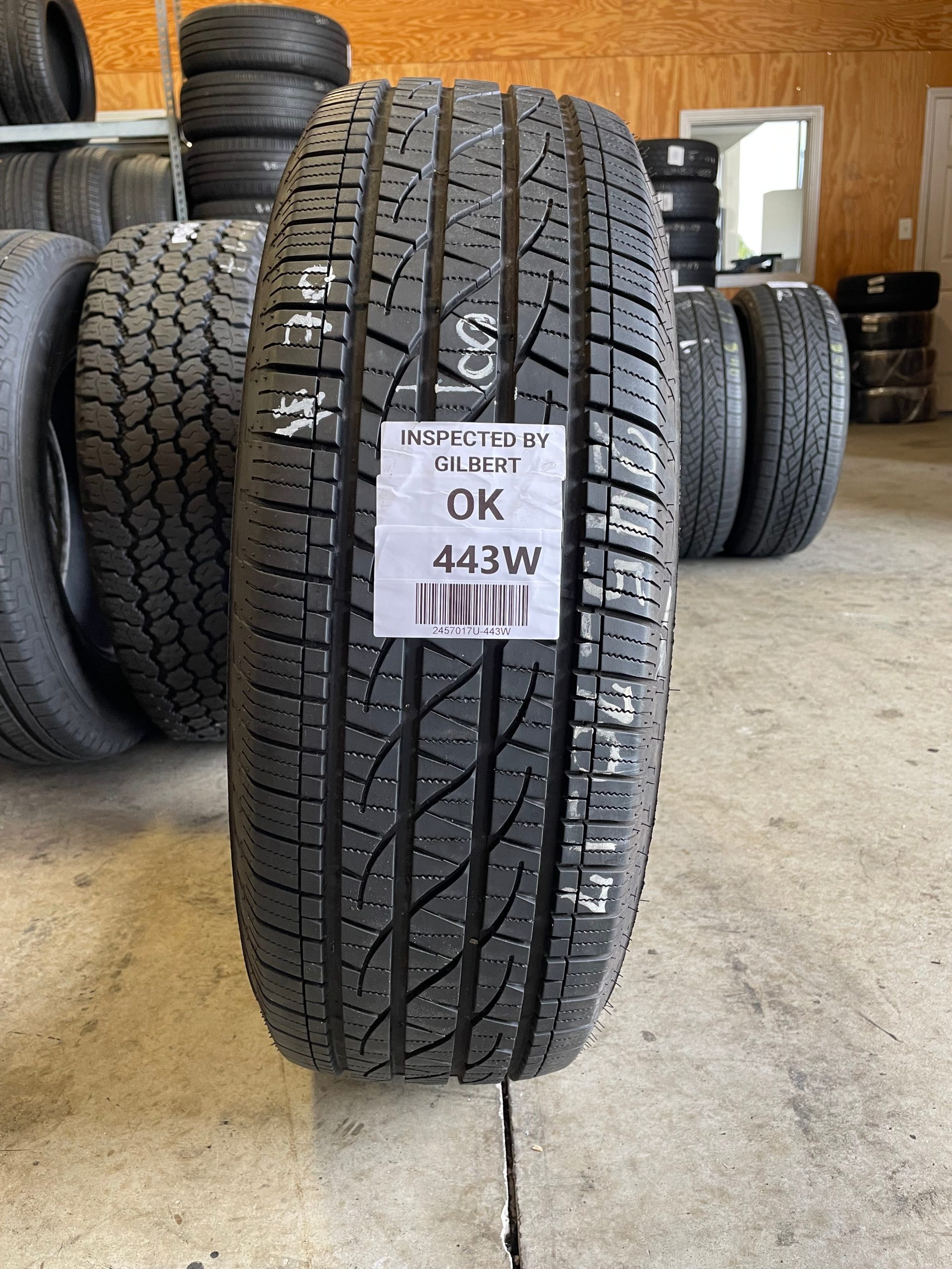 SINGLE 245/70R17 Firestone Destination LE3 110 T SL - Used Tires