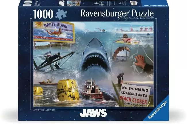 Jigsaw Puzzle Universal Vault Jaws - 1000 Pieces Puzzle