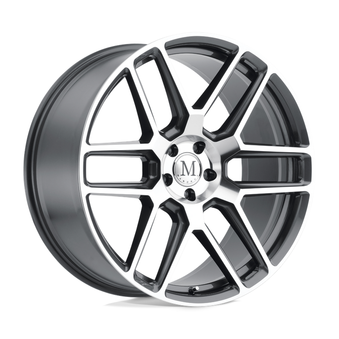 Mandrus OTTO 18X9.5 45 5X112/5X112 GUNMETAL W/ MIRROR CUT FACE