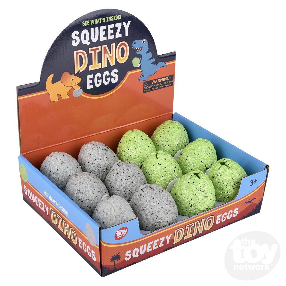 2.5" Squeeze Dinosaur Egg (Sold Separately)