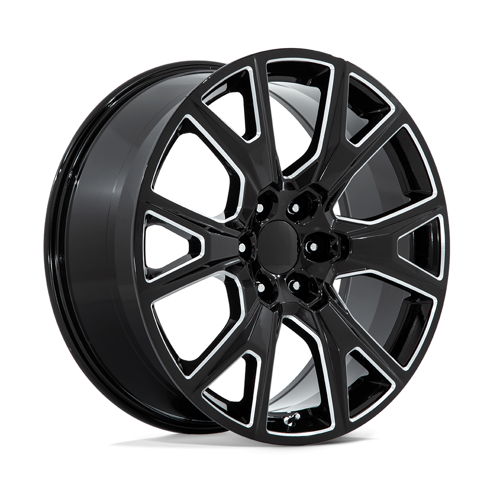 Performance Replicas PR199 22X9 28 6X139.7 GLOSS BLACK MILLED