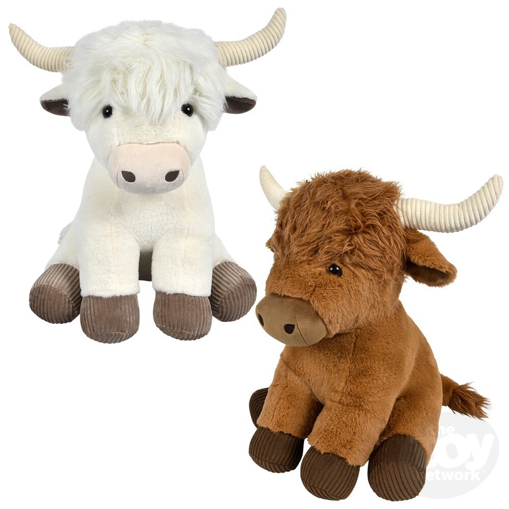 16" Highland Cow Plush (Sold Separately)