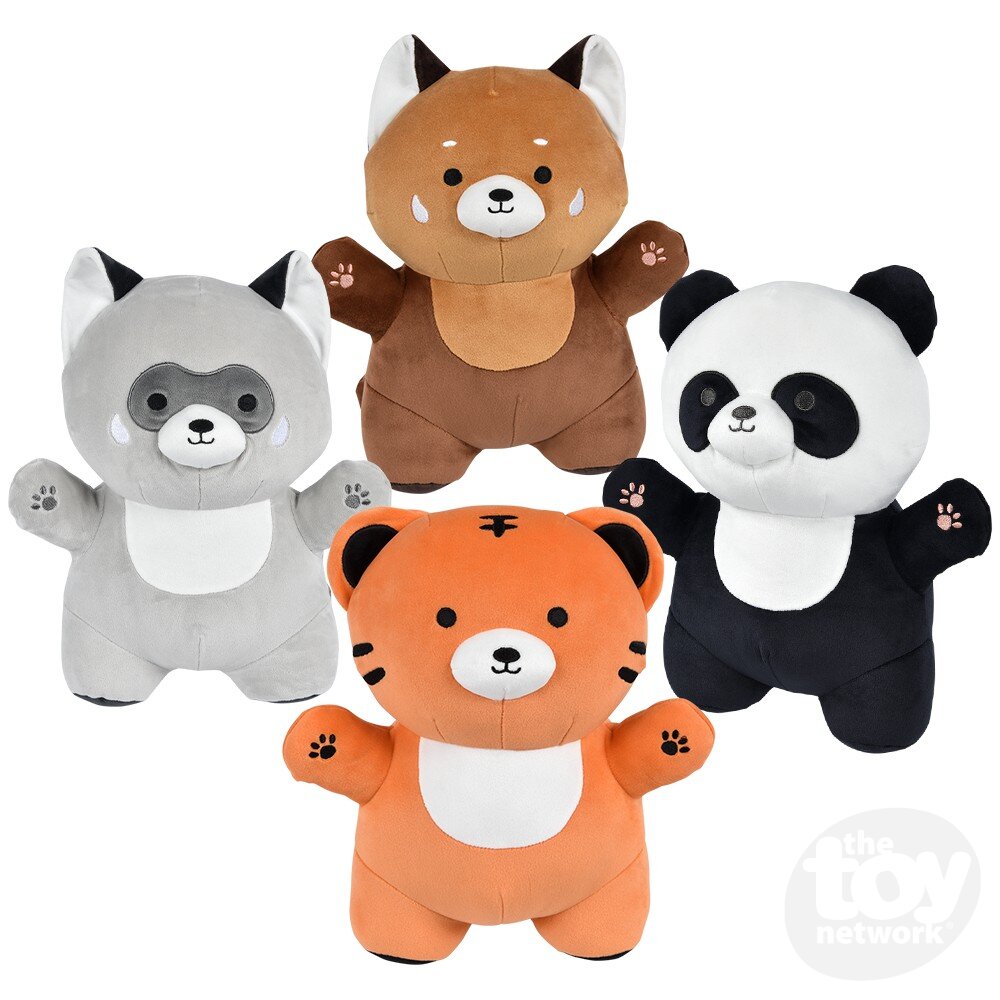 13" Kawaii Jungle Plush (Sold Separately)