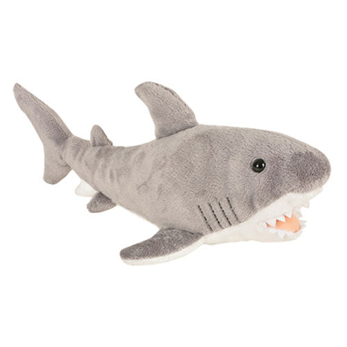 14" Animal Den Great White Shark Plush