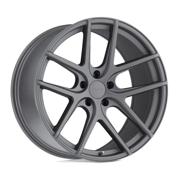 TSW GENEVA 19X10.5 27 5X114.3/5X4.5 MATTE GUNMETAL