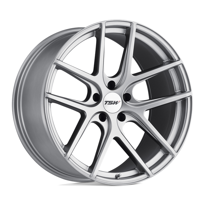 TSW GENEVA 19X10.5 27 5X114.3/5X4.5 MATTE TITANIUM SILVER