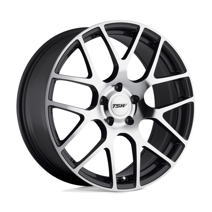 TSW NURBURGRING 19X10.5 65 5X120.65/5X4.75 GUNMETAL W/ MIRROR CUT FACE
