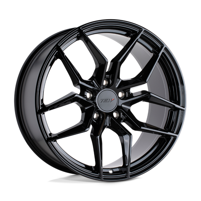 TSW SILVANO 18X8.5 32 5X112/5X112 GLOSS BLACK