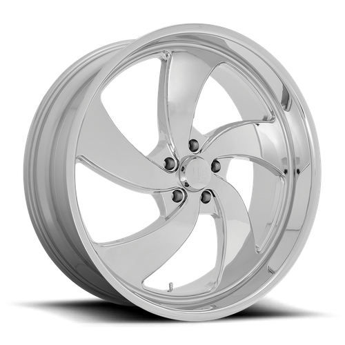 US Mag 1PC U132 DESPERADO 24X9 1 5X120.65/5X4.75 Chrome