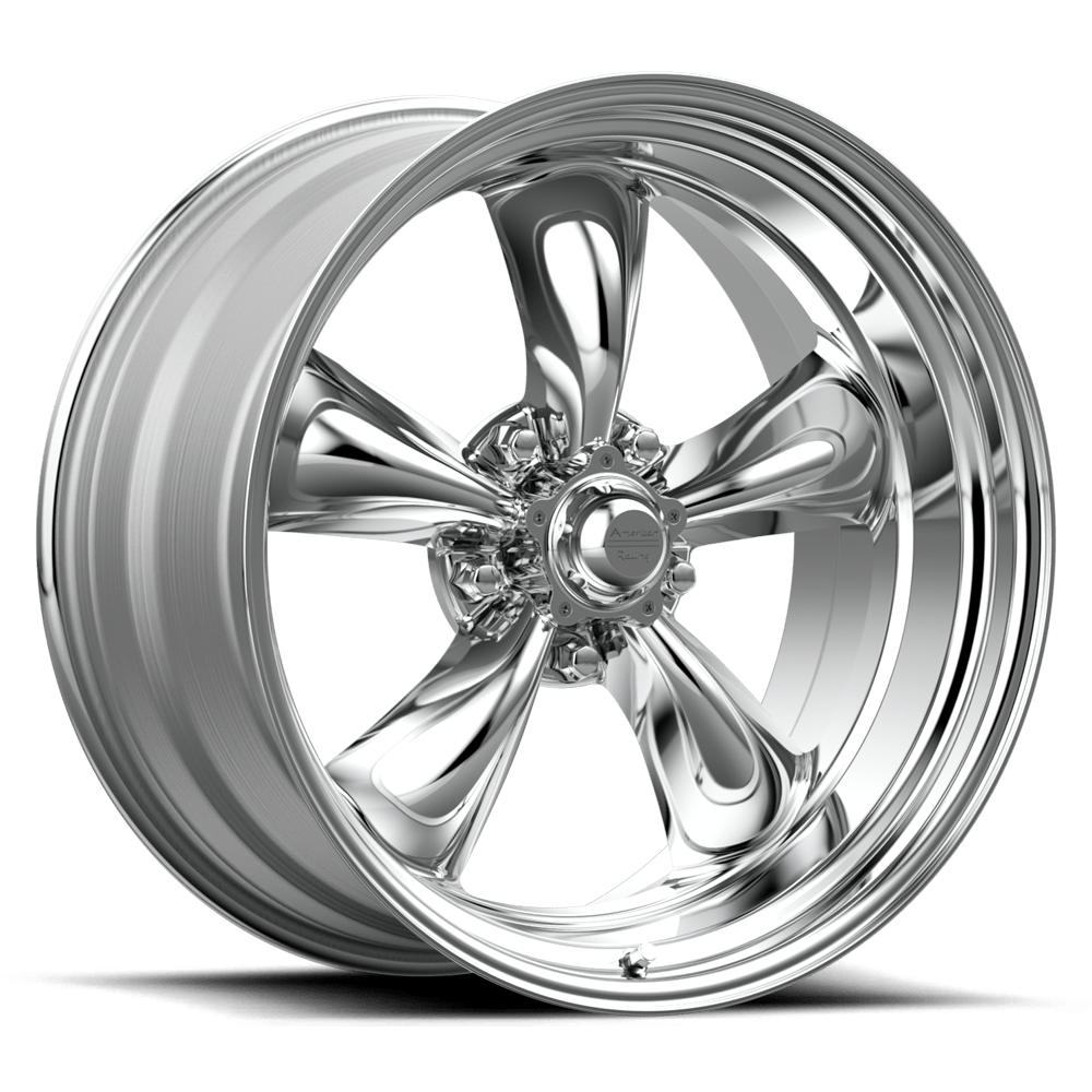 AMERICAN RACING VINTAGE VN515 TORQ THRUST II 1 PC 16X7 0 5X120.65 POLISHED