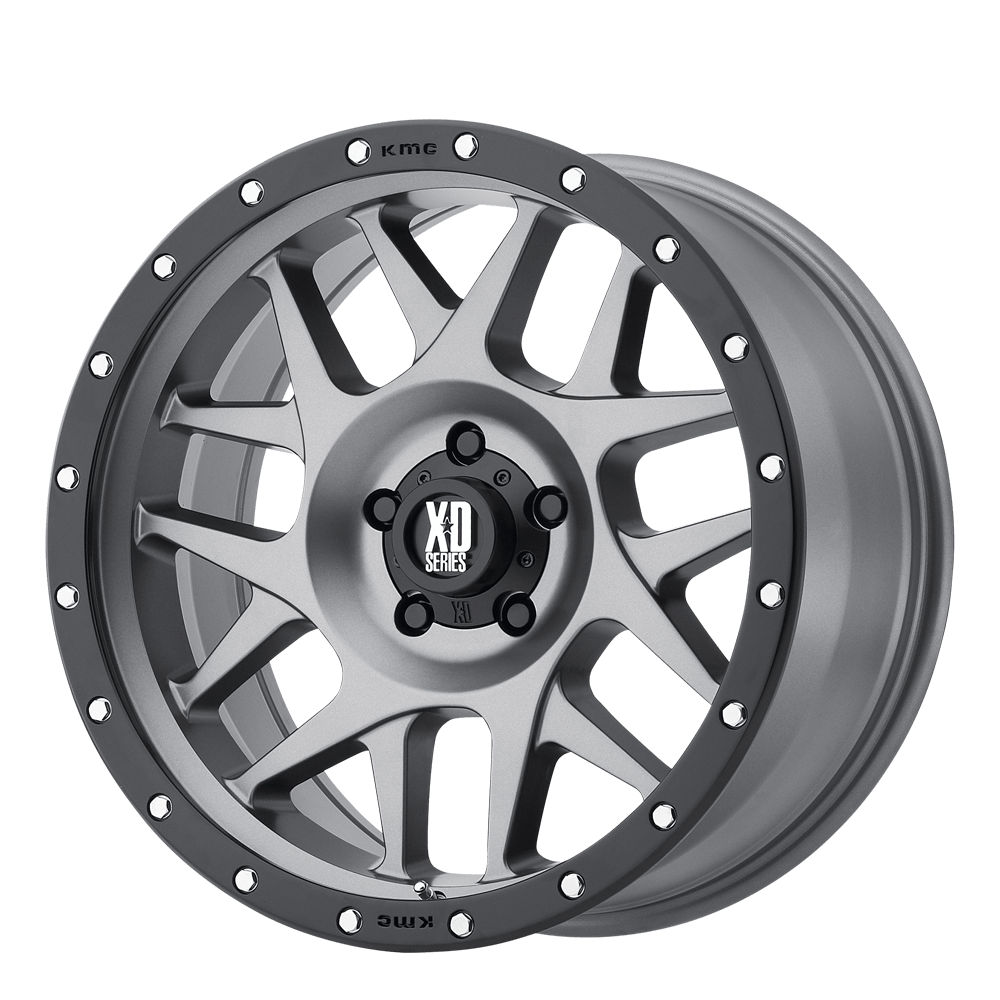 XD XD127 BULLY 20X9 25 5X150 MATTE GRAY BLACK RING