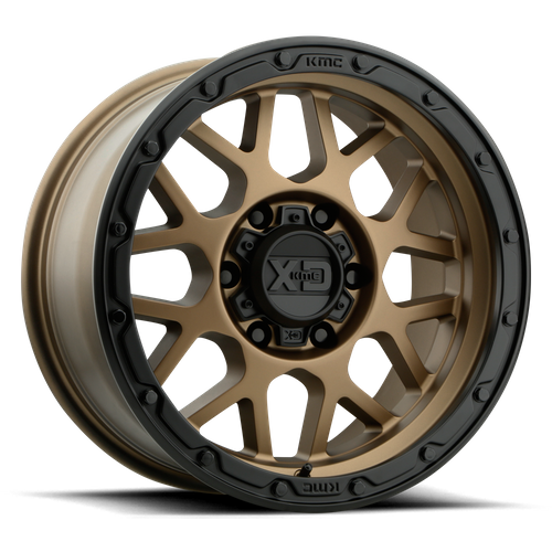 XD XD135 GRENADE OR 17X9 -12 5X127/5X5.0 Matte Bronze Matte Black Lip