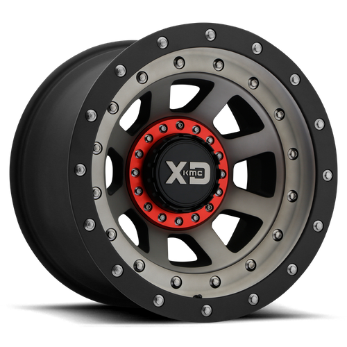 XD XD137 FMJ 17X9 -12 5X139.7/5X150/5X5.5/150 Satin Black Dark Tint