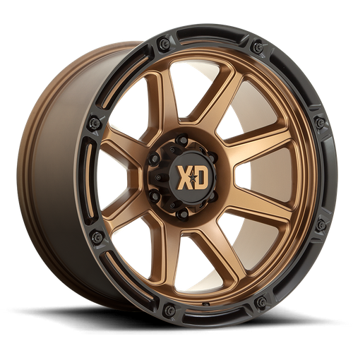 XD XD863 20X12 -44 6X139.7/6X5.5 Matte Bronze With Black Lip