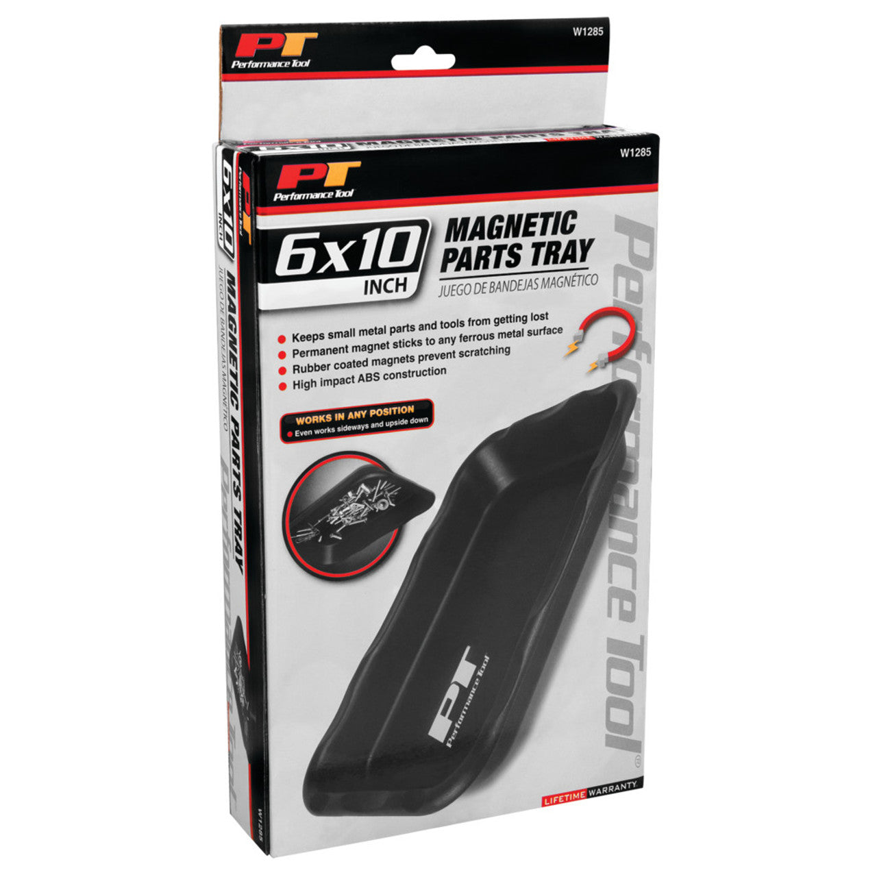 Performance Tools 6" x 10" Magnetic Parts Tray