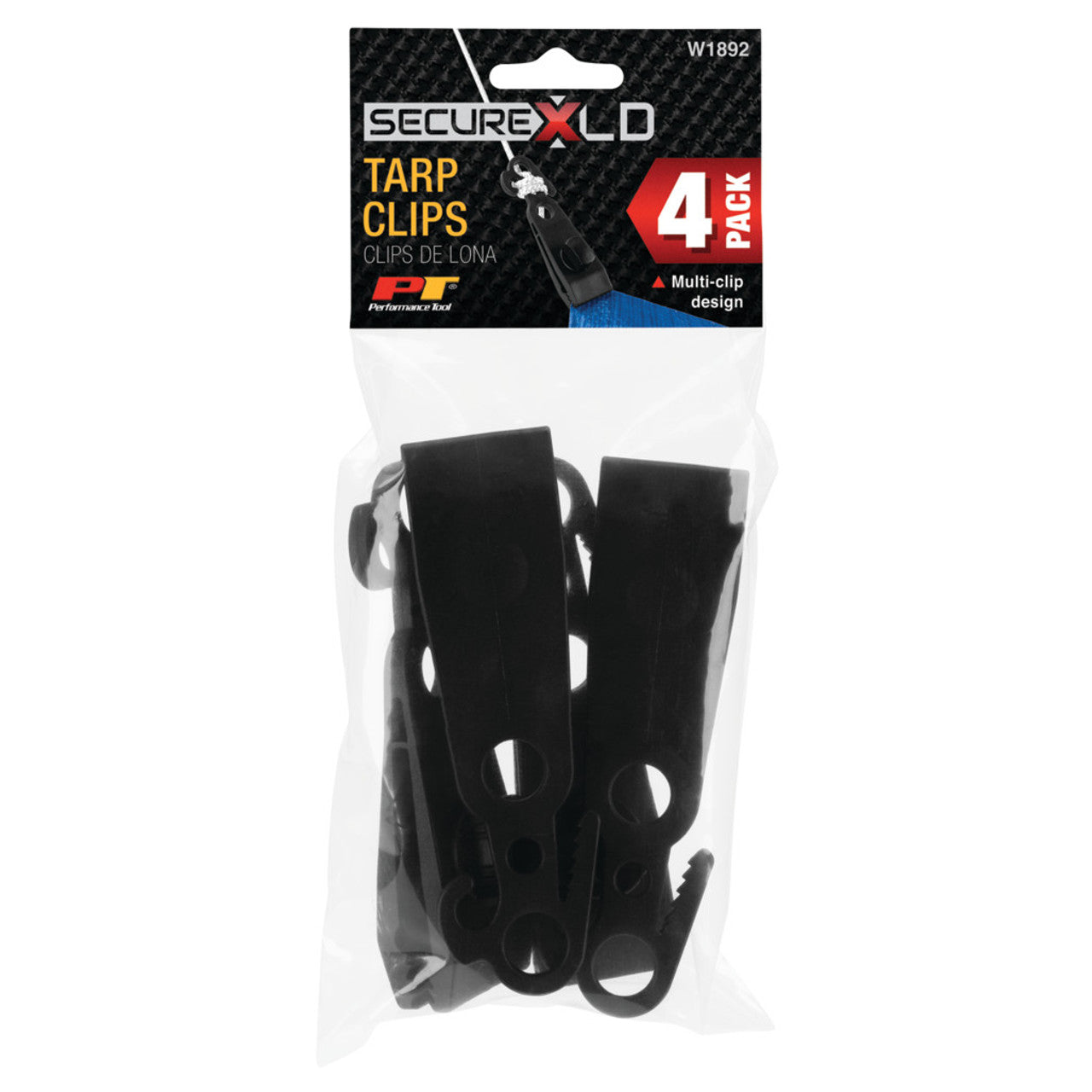 Performance Tool 4 pk. Tarp Clips