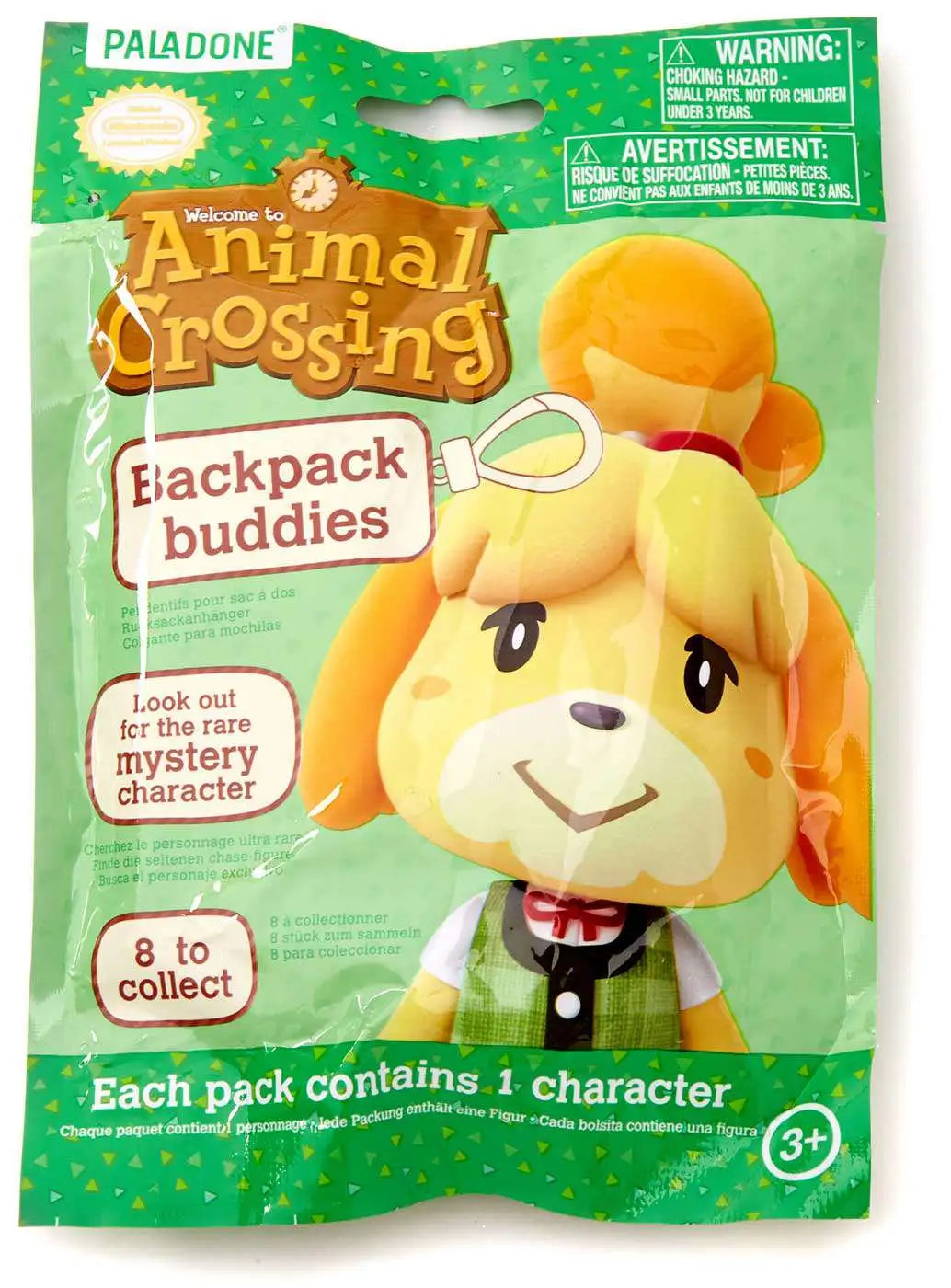 Animal Crossing Backpack Buddies Mystery Pack