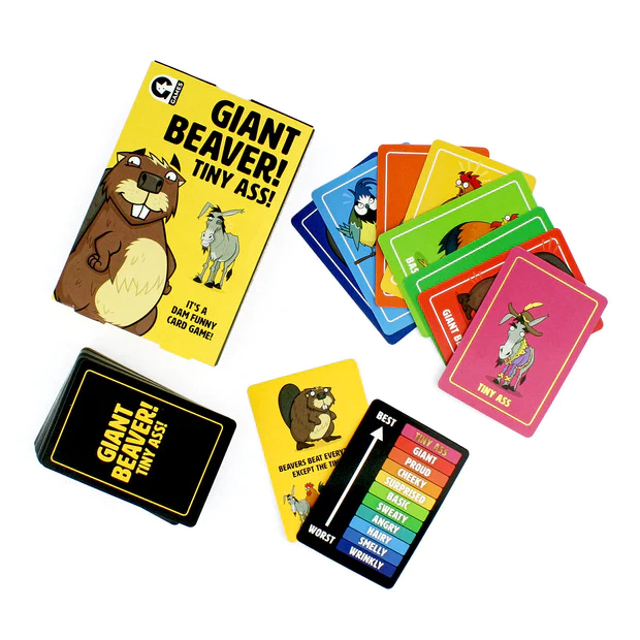 Giant Beaver! Tiny Ass! Card Game